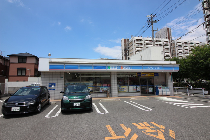 コンビニ　ローソン粉浜西３丁目店（コンビニ）まで450m
