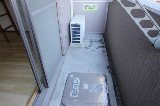 バルコニー　※別部屋の写真です