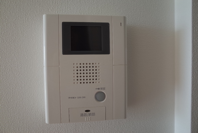 セキュリティ　来客の方が見えて安心、ＴＶモニターホン。
