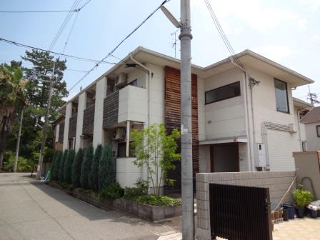 建物外観　防犯カメラ付きで安心です♪