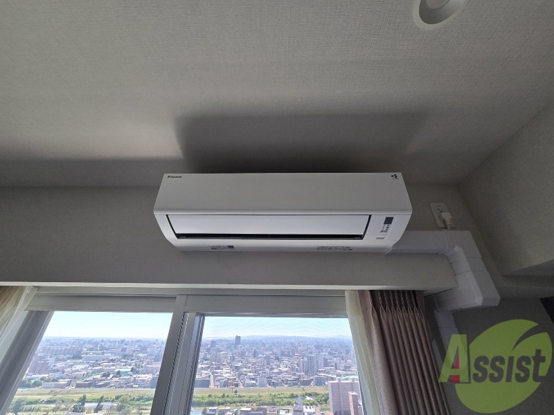 その他設備　エアコンがありますので夏でも快適に過ごせます！