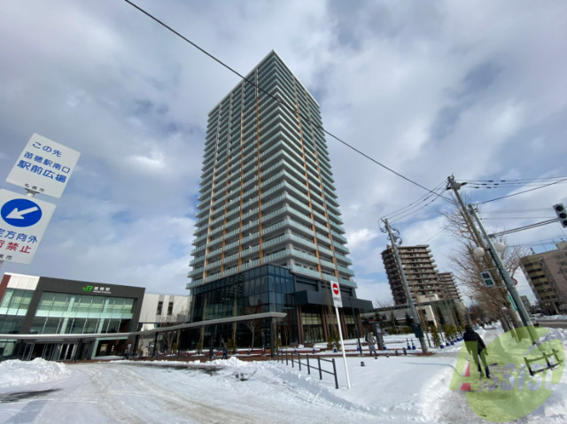 建物外観　中央区北３条東「プレミストタワーズ札幌苗穂ＡＱＵＡＧＡＴＥ」