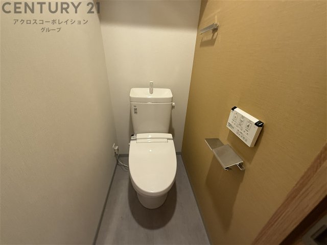 トイレ　ウォシュレット付きのトイレです！