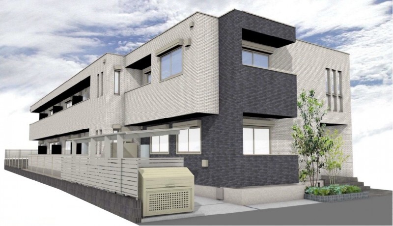 建物外観　外観です。外観パースです。