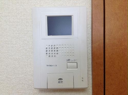 セキュリティ　モニター付きインターホン