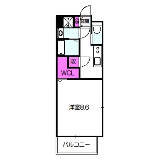 ForestGrace深江橋IIの間取り写真