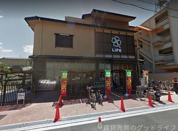 スーパー　ライフ智恵光院店（スーパー）まで654m
