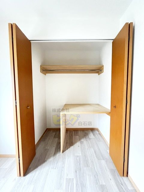 収納　各部屋にクローゼット付きです♪