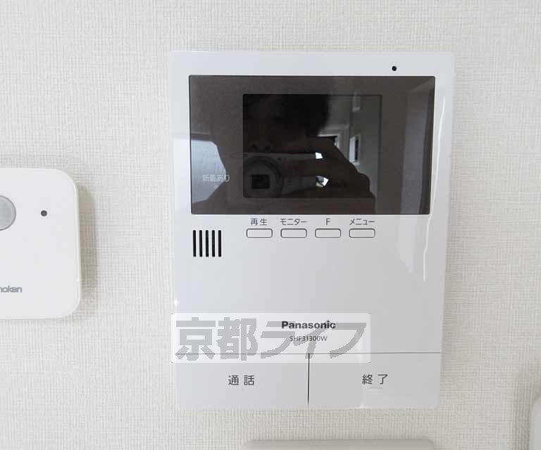 セキュリティ　モニター付きで安心・