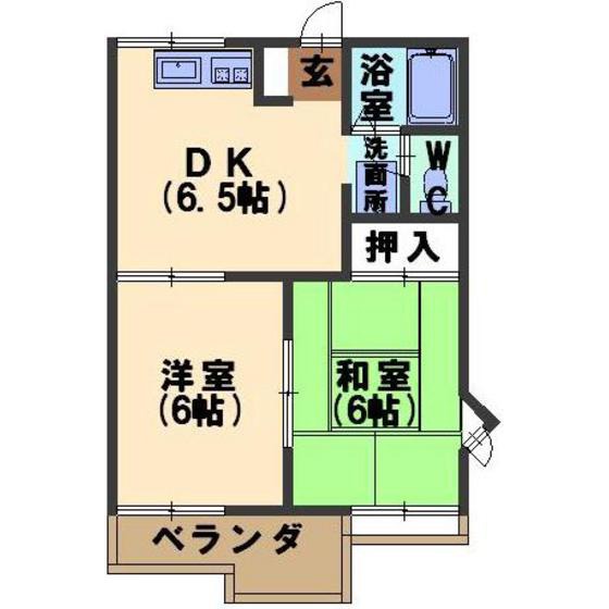 タウニィアムールの間取り写真