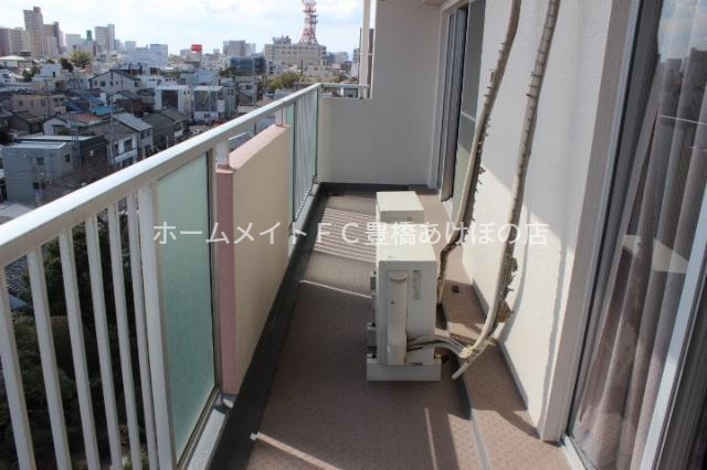 バルコニー　同型別部屋写真
