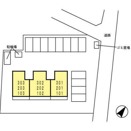 駐車場　ゴールデンエコー