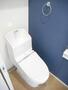 トイレ　落ち着いた色調のトイレです
