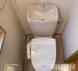西武新宿線 中井駅 徒歩8分 2階建 築22年のトイレ写真