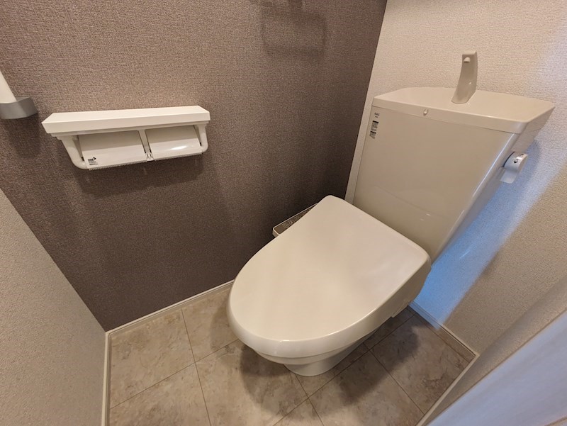 プラシード2 B棟のトイレ写真