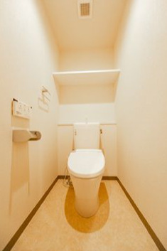 東京メトロ日比谷線 築地駅 徒歩7分 10階建 築30年のトイレ写真