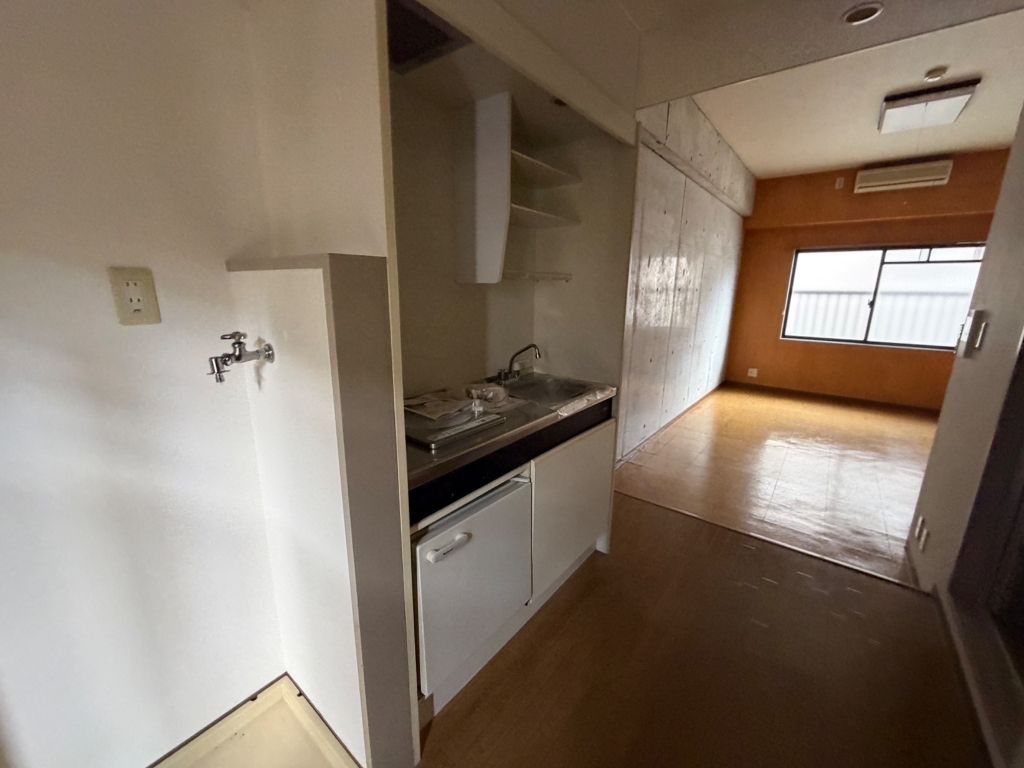 阪神本線 御影駅 徒歩10分 5階建 築30年のキッチン写真