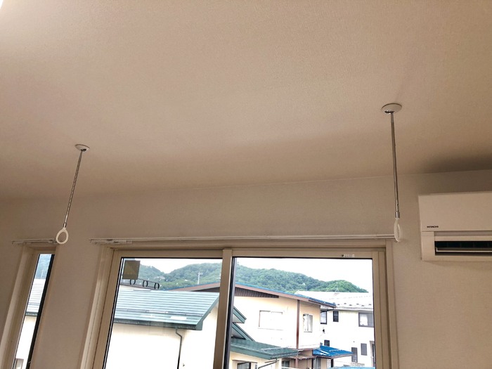 その他設備　室内物干し機