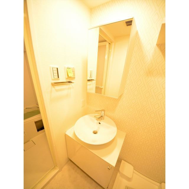 洗面設備　※404号室の写真