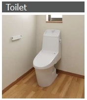 カーサコローレのトイレ写真