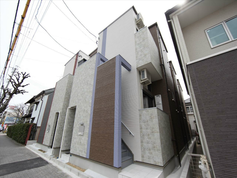 建物外観　外観　デザイナーズ　光インターネット無料