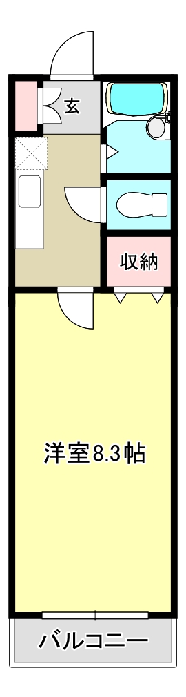 港北ニュータウンパレスの間取り写真