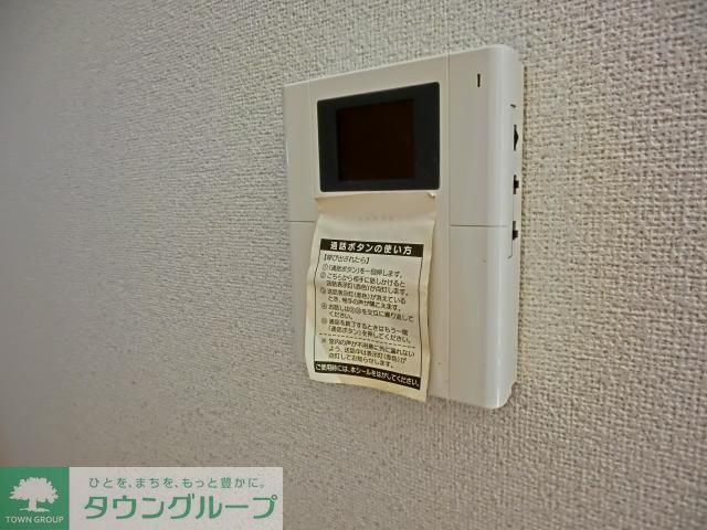 セキュリティ　安心のモニタ付インターホン