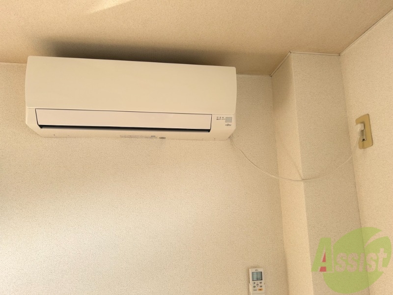 その他設備　エアコンが付いているので夏も冬も快適ですね～