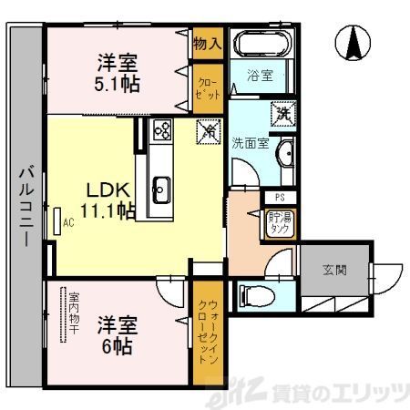 Y s squareの間取り写真