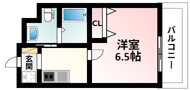 パークヒルズ新大阪willの間取り写真