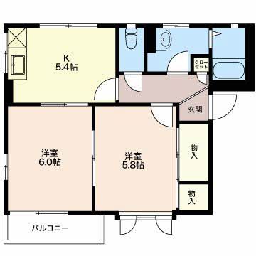 DIAS OANAの間取り写真