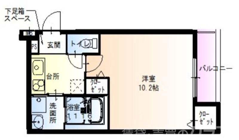 フジパレス堺市駅北I番館の間取り写真