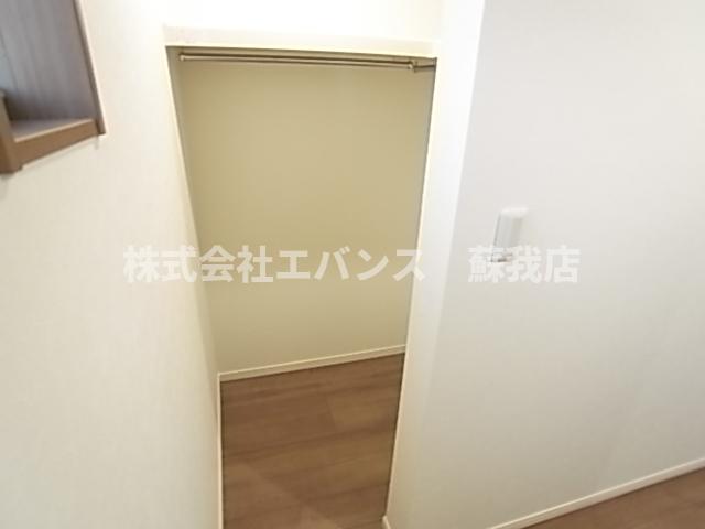 収納　十分な収納スペースがあります