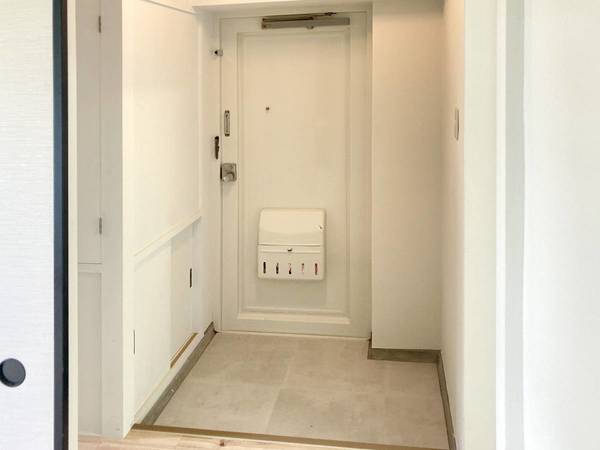 玄関　ビレッジハウスの同一物件・同一タイプの間取りの写真です