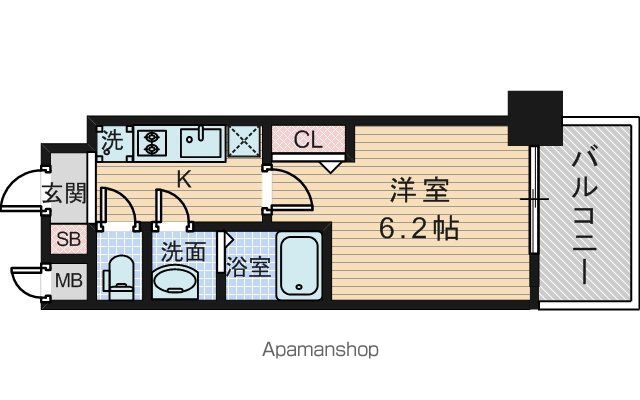 地下鉄御堂筋線 新大阪駅 徒歩7分 14階建 築5年の間取り写真
