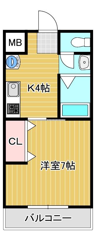 インテルメディオ塩川の間取り写真