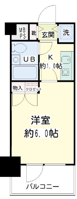 NICアーバンスピリッツ鶴見Iの間取り写真
