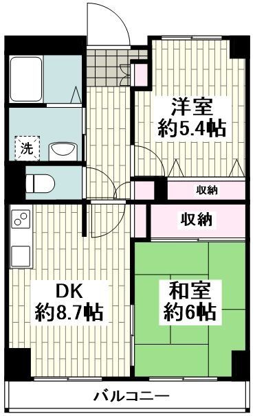 蒲田グリーンパークの間取り写真