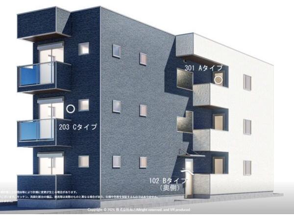 建物外観　完成予想図