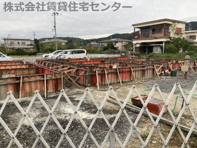 建物外観　建築中