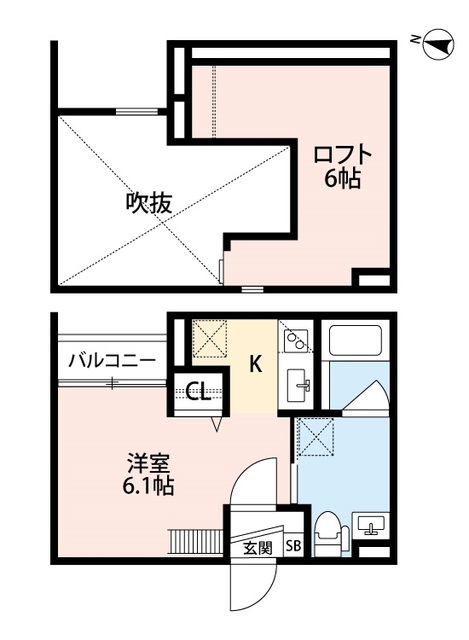 maison de cercleの間取り写真
