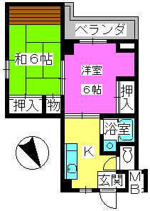 銀水ビルの間取り写真