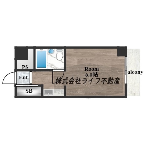 ラフォーレ菱屋西IIの間取り写真