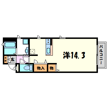 フルーン甲子園口の間取り写真