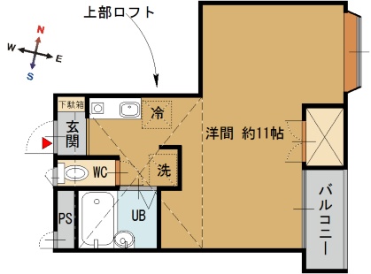 ラコートドールIIの間取り