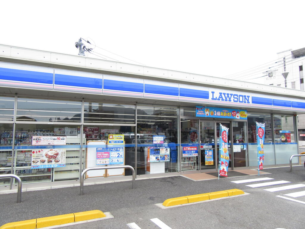 コンビニ　ローソン広島八幡一丁目店（コンビニ）まで344m