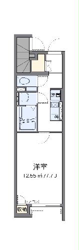 クレイノ飛鳥の間取り