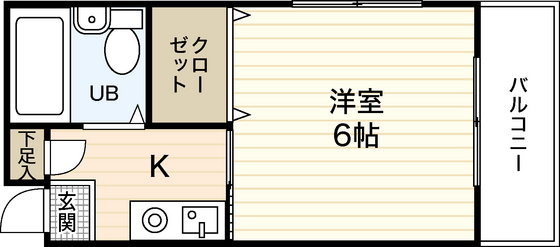 西村ビルの間取り