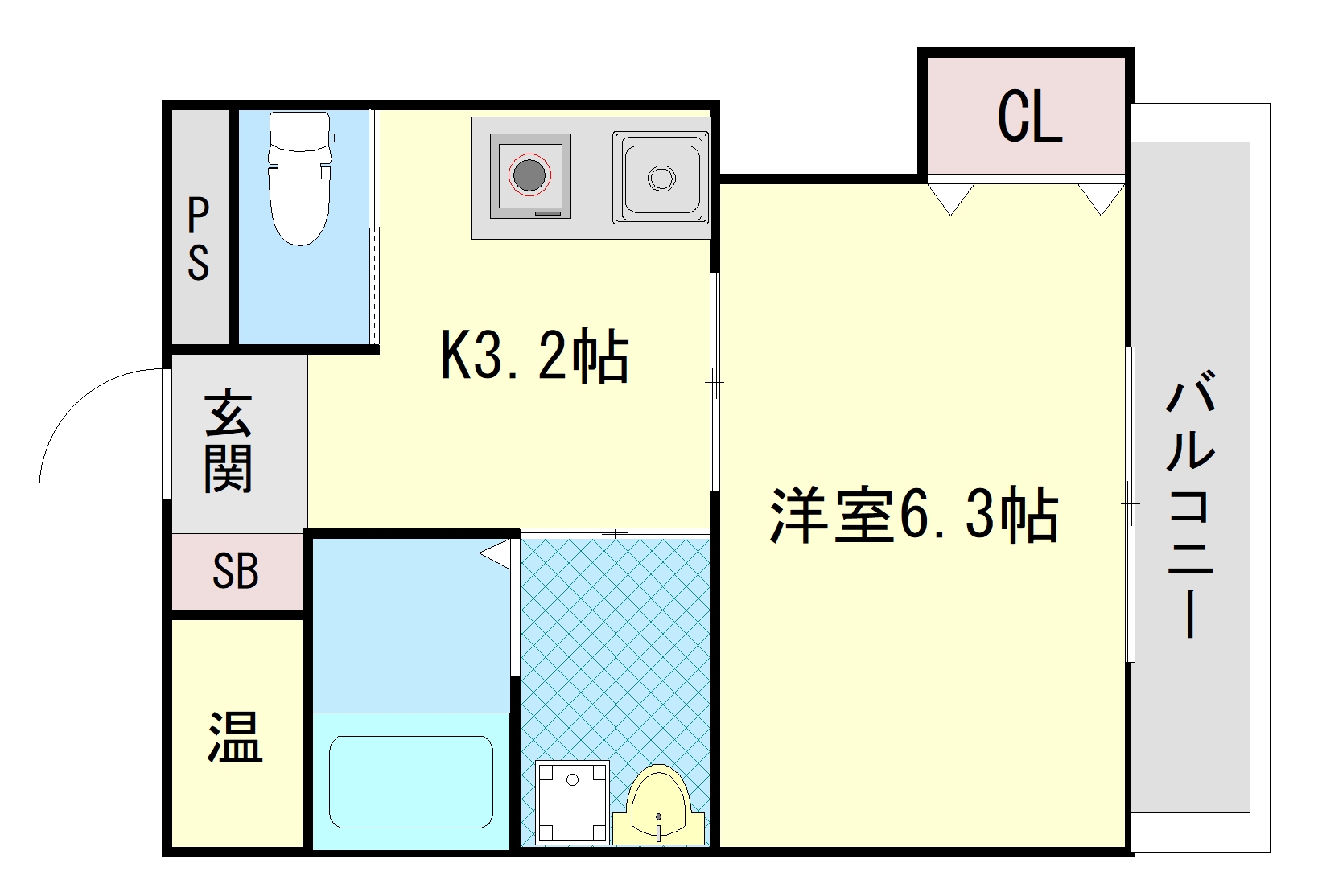 Ms cubeIの間取り