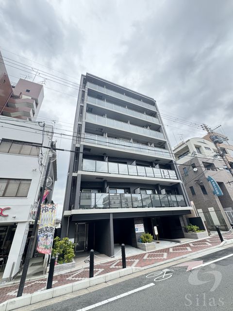 京都市上京区小山町のマンションの建物外観